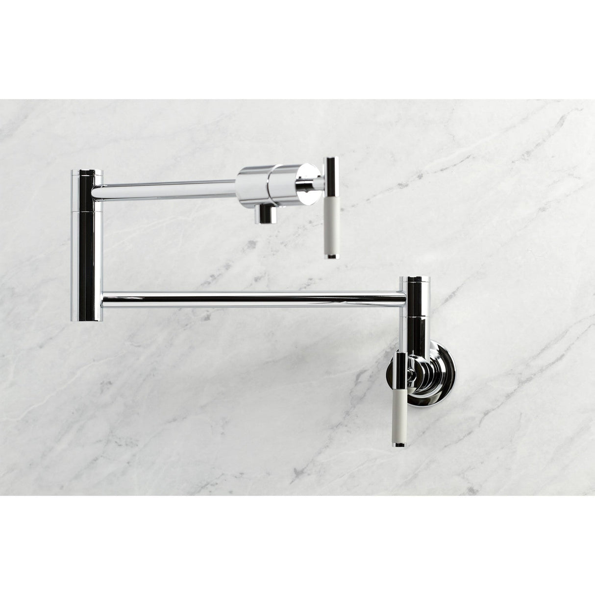 Kaiser KS4101CKL Pot Filler, Polished Chrome