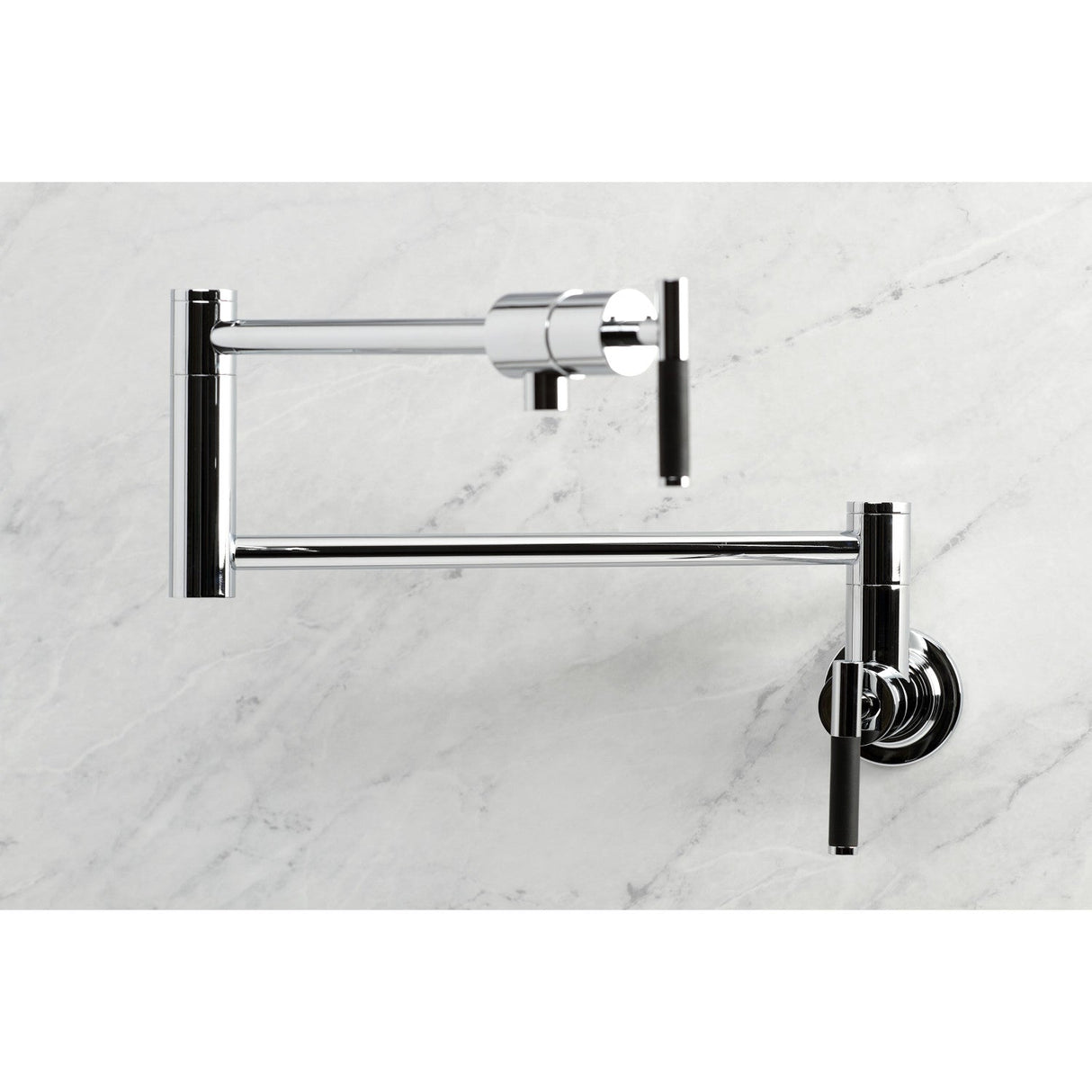 Kaiser KS4101CKL Pot Filler, Polished Chrome