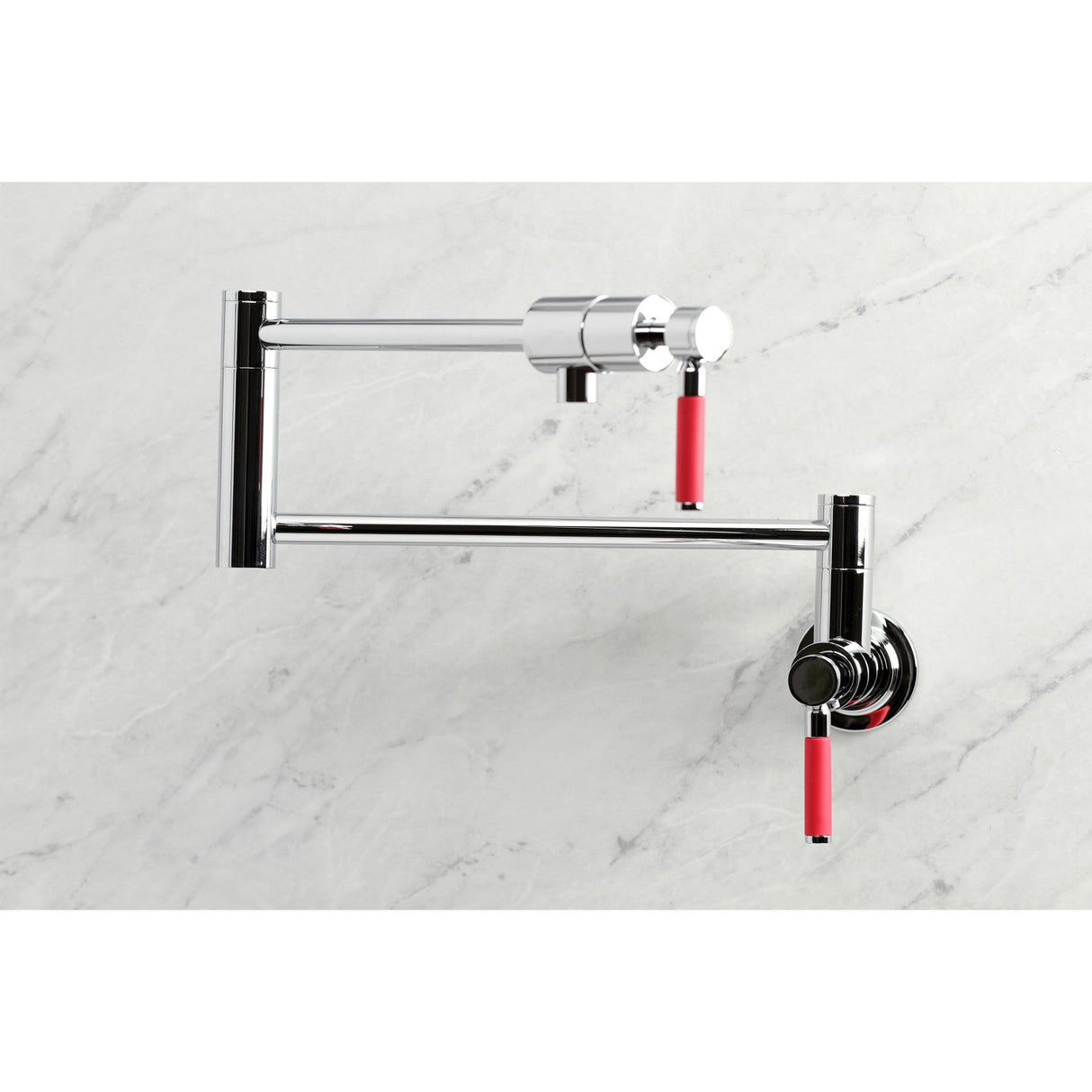 Kaiser KS4101DKL Pot Filler, Polished Chrome