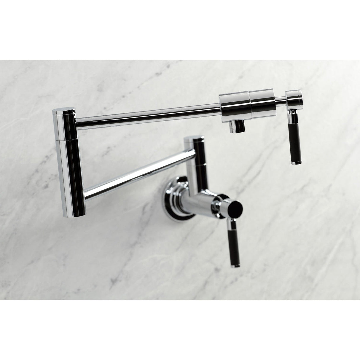 Kaiser KS4101DKL Pot Filler, Polished Chrome