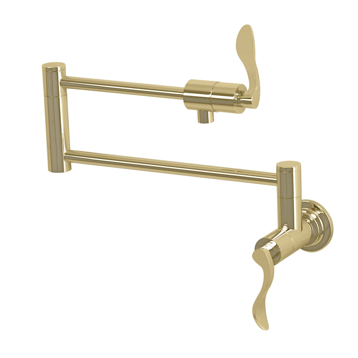 NuWave KS4102DFL Pot Filler, Polished Brass