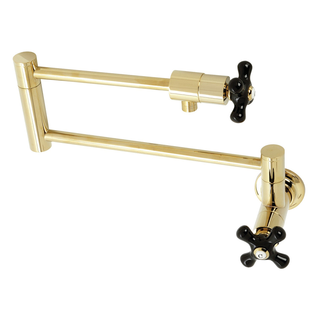 Duchess KS4102PKX Pot Filler, Polished Brass