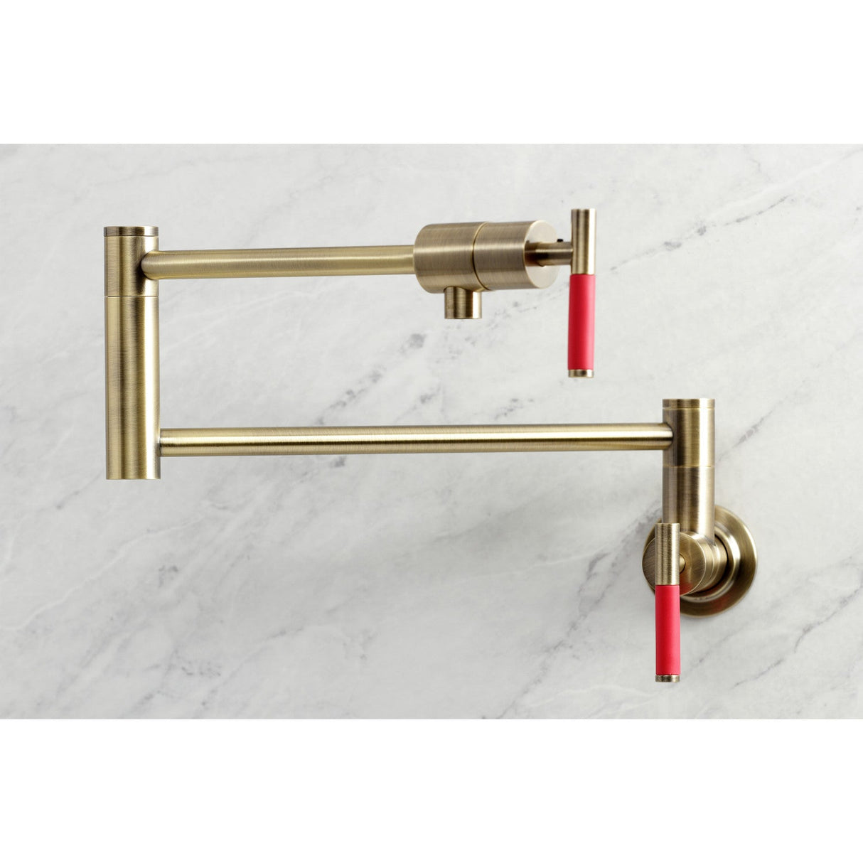 Kaiser KS4103CKL Pot Filler, Antique Brass