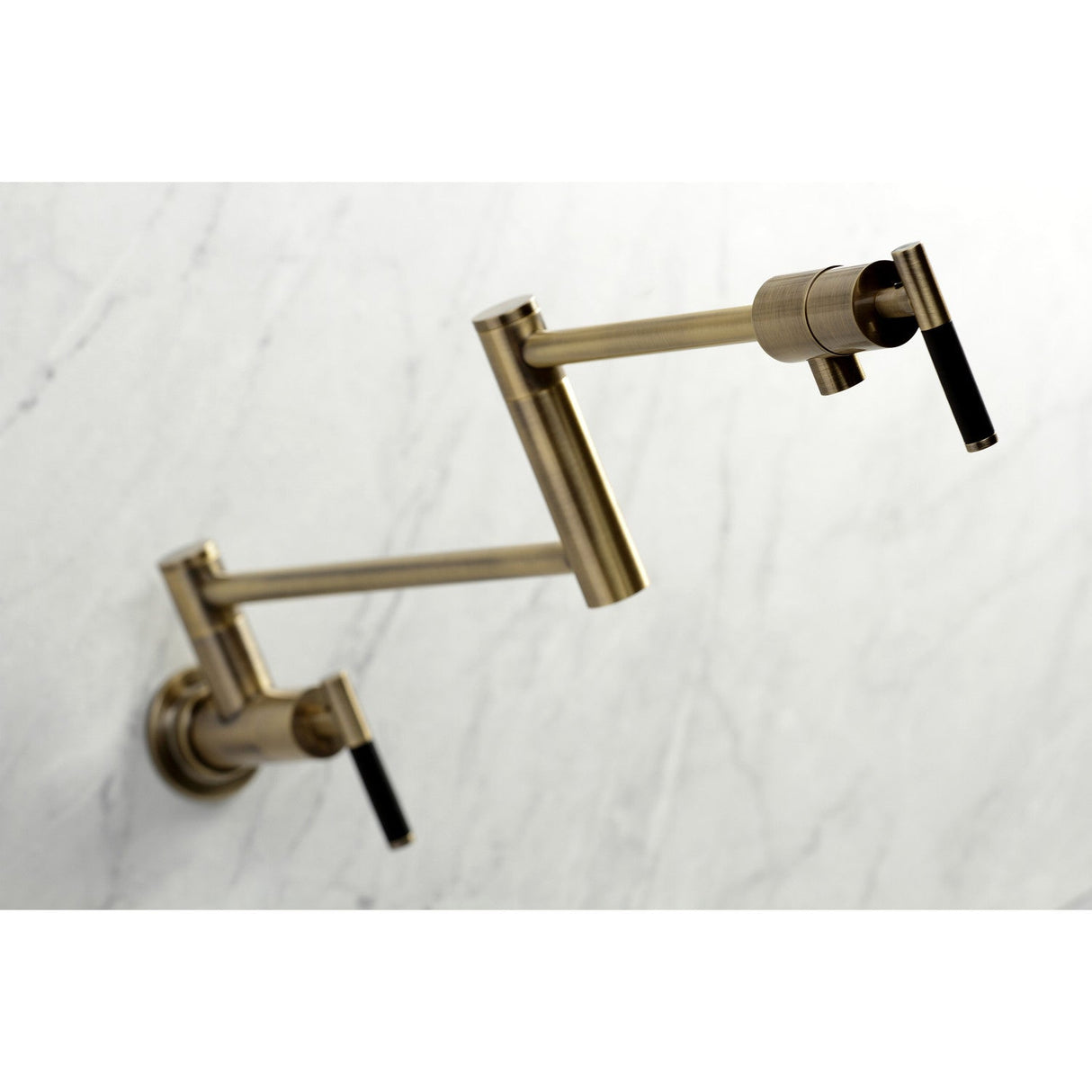 Kaiser KS4103CKL Pot Filler, Antique Brass