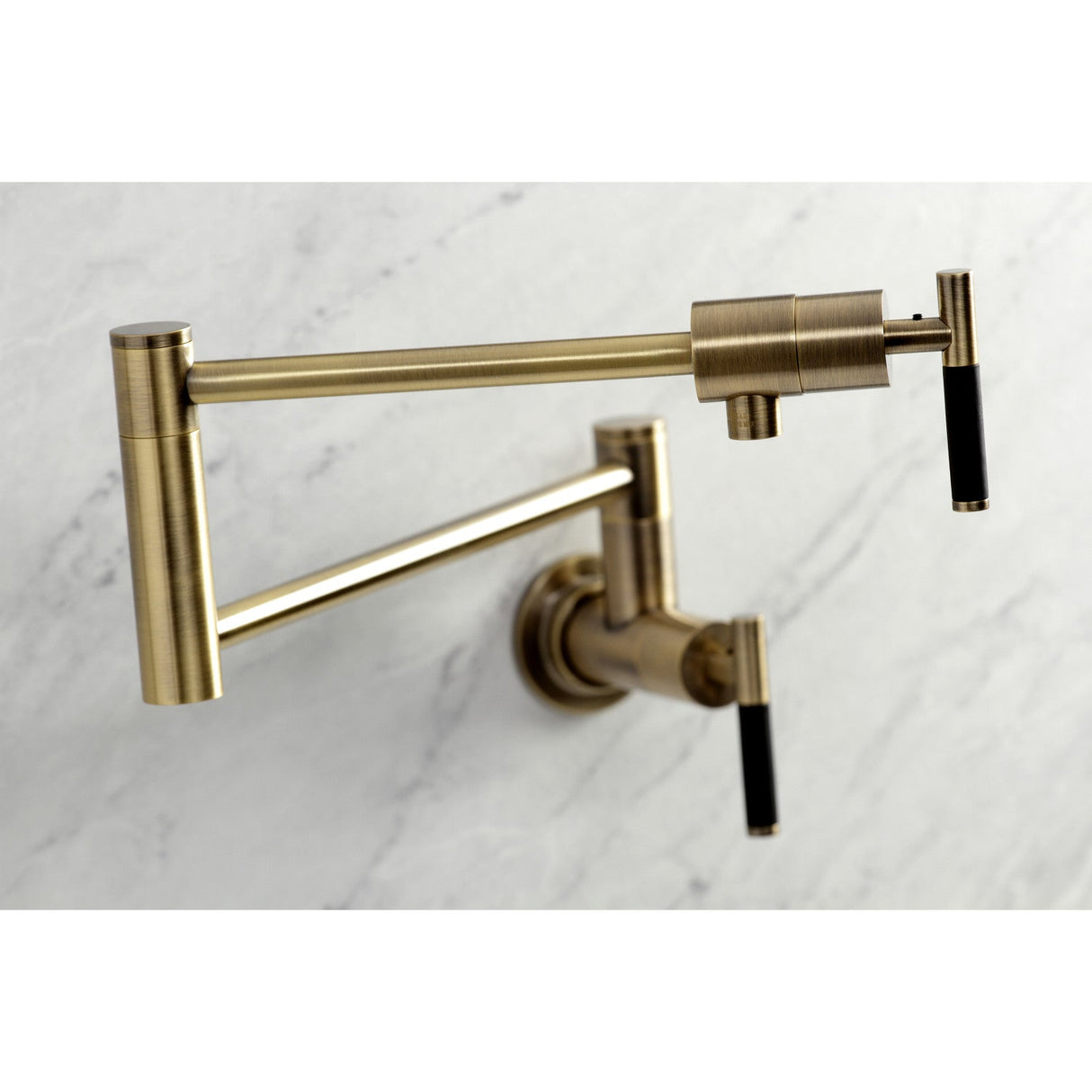 Kaiser KS4103CKL Pot Filler, Antique Brass