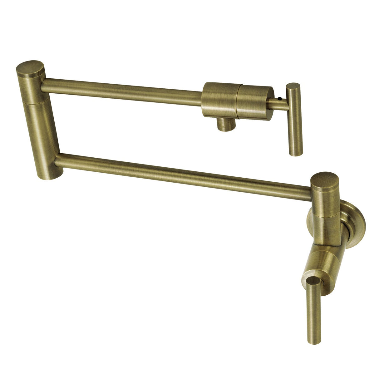 Manhattan KS4103CML Pot Filler, Antique Brass