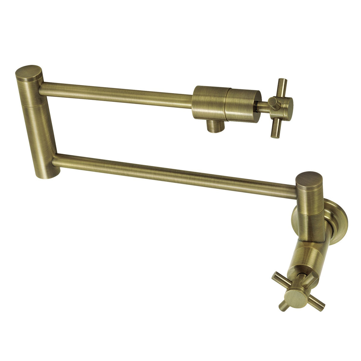 Concord KS4103DX Pot Filler, Antique Brass
