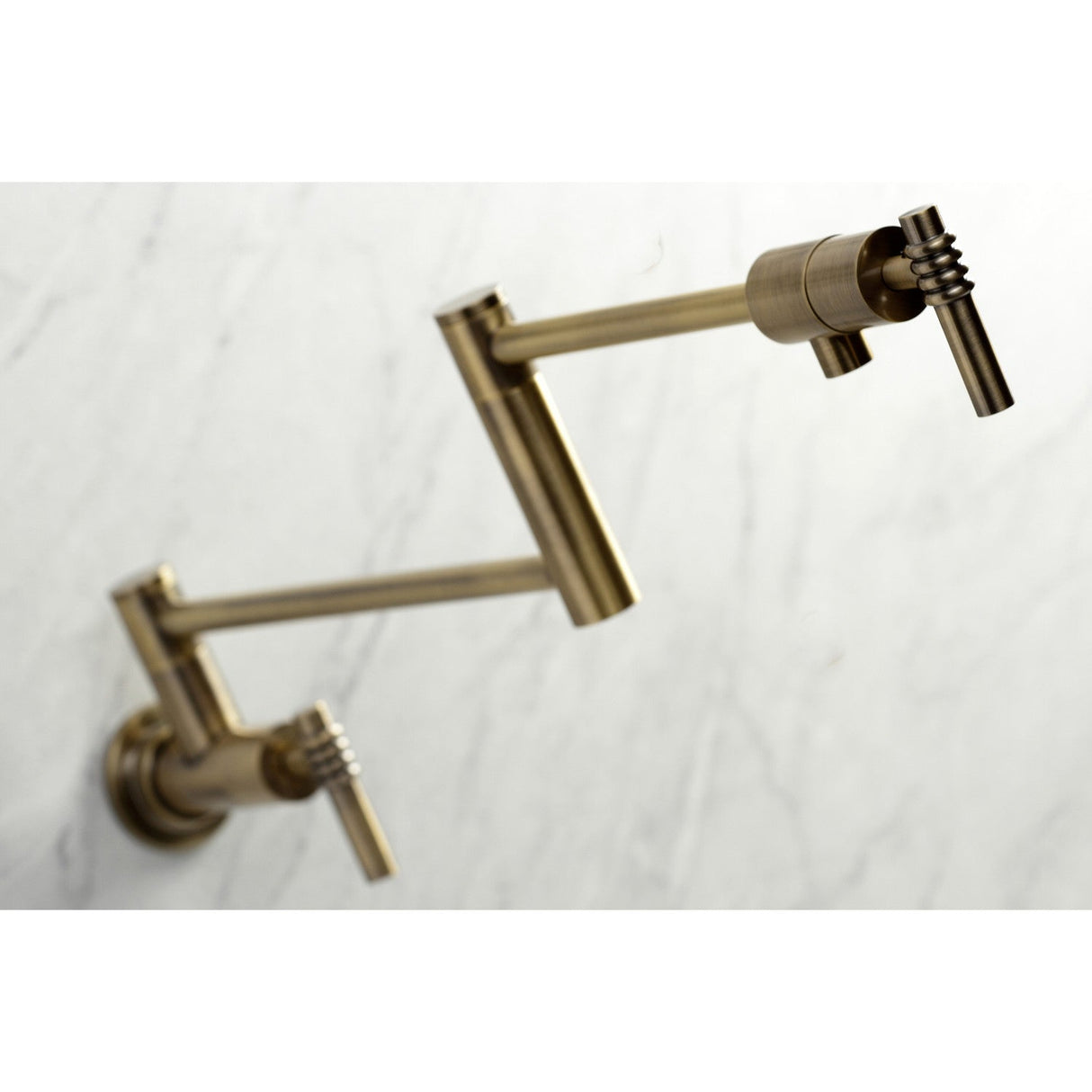 Milano KS4103ML Pot Filler, Antique Brass