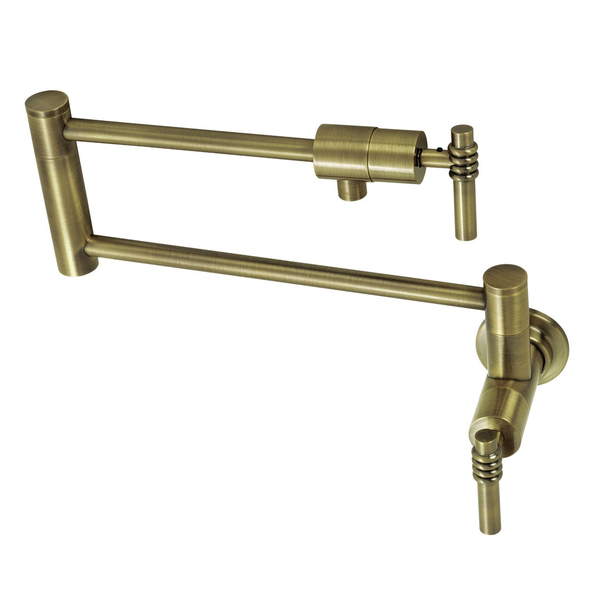 Milano KS4103ML Pot Filler, Antique Brass