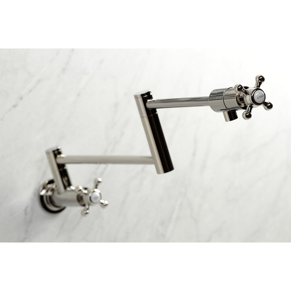 Metropolitan KS4106BX Pot Filler, Polished Nickel