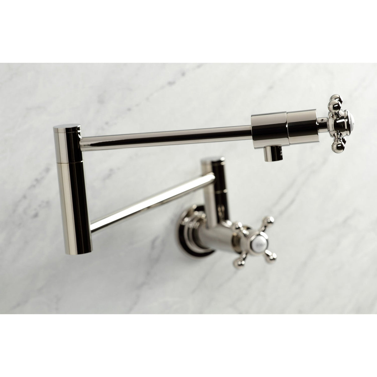 Metropolitan KS4106BX Pot Filler, Polished Nickel