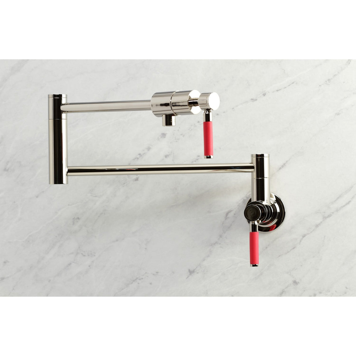 Kaiser KS4106DKL Pot Filler, Polished Nickel