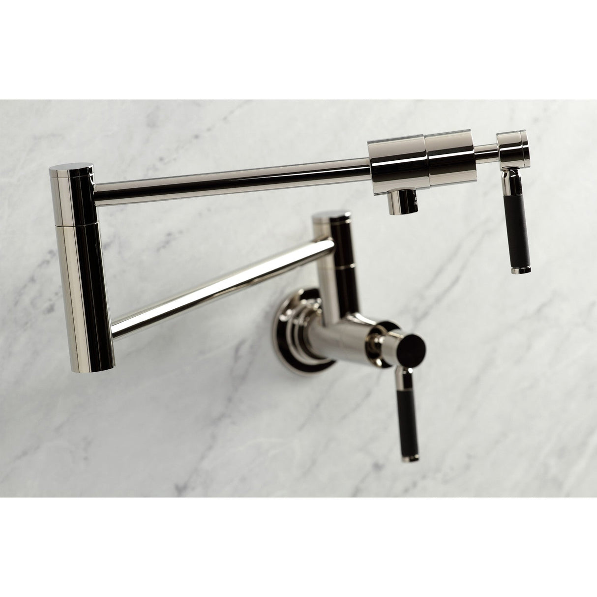 Kaiser KS4106DKL Pot Filler, Polished Nickel