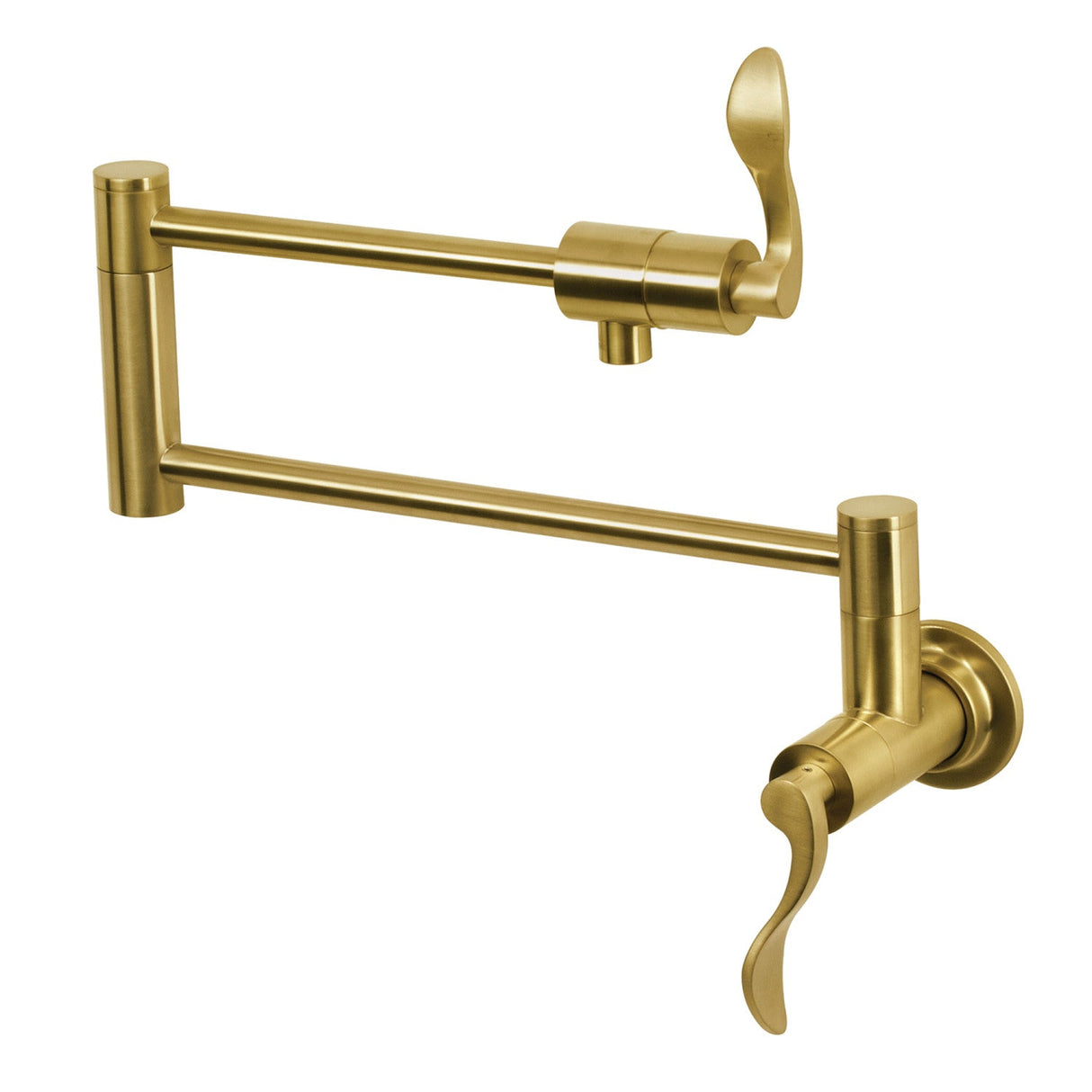 NuWave KS4107DFL Pot Filler, Brushed Brass