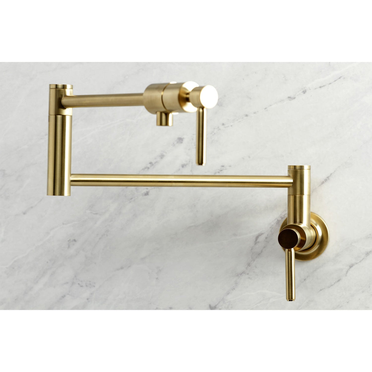 Concord KS4107DL Pot Filler, Brushed Brass