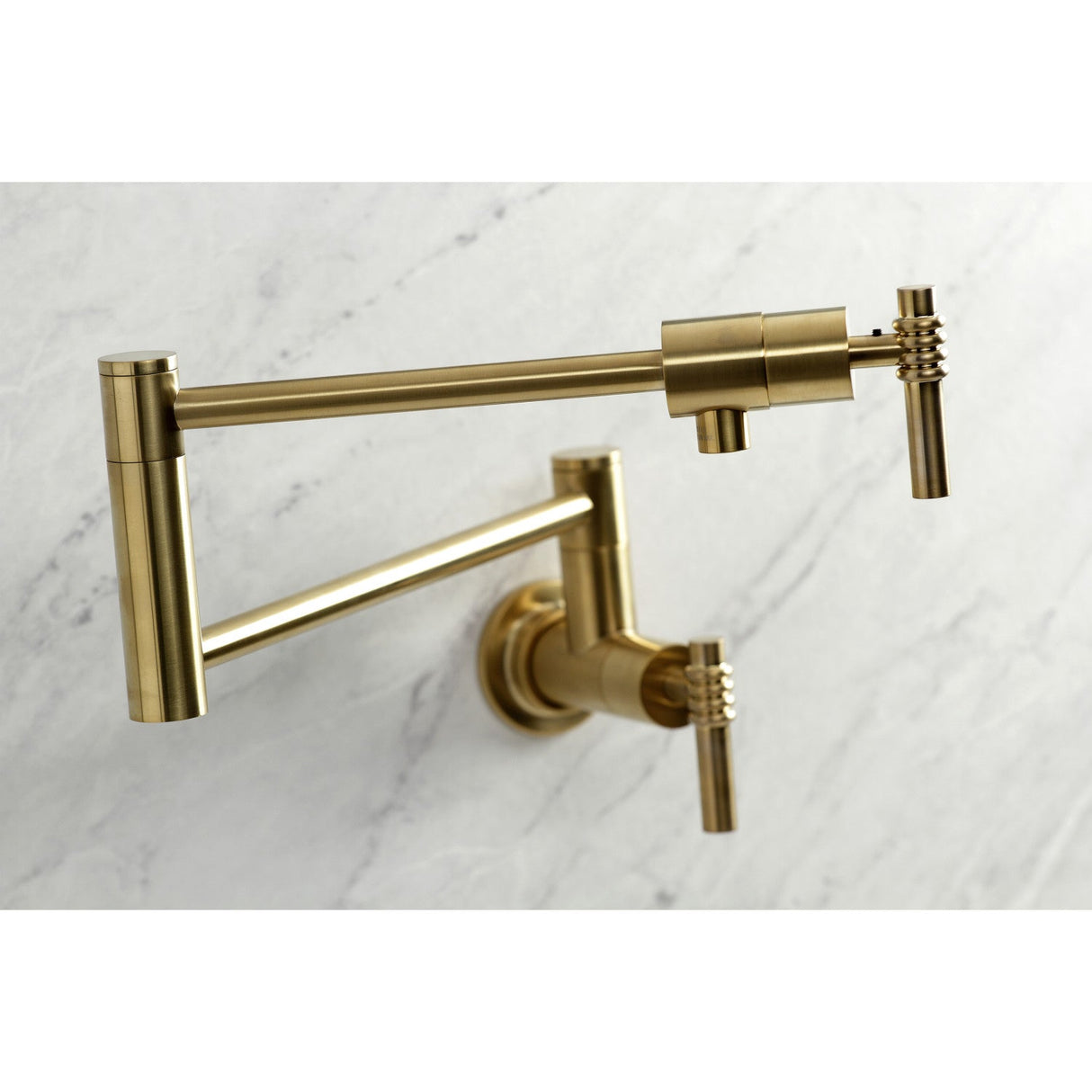 Milano KS4107ML Pot Filler, Brushed Brass
