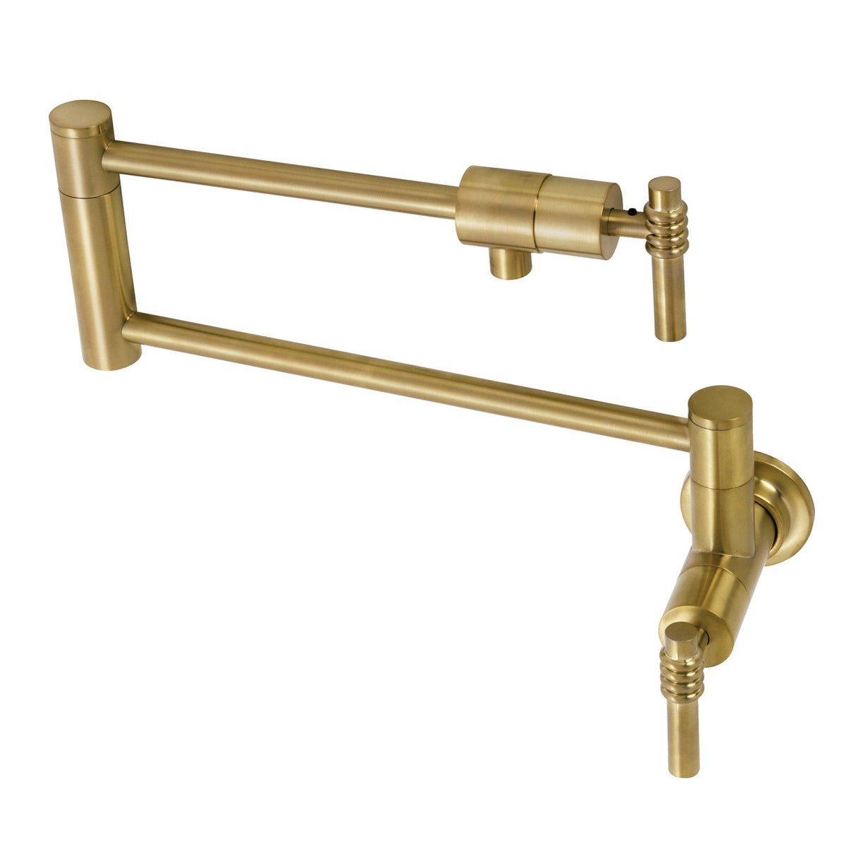 Milano KS4107ML Pot Filler, Brushed Brass