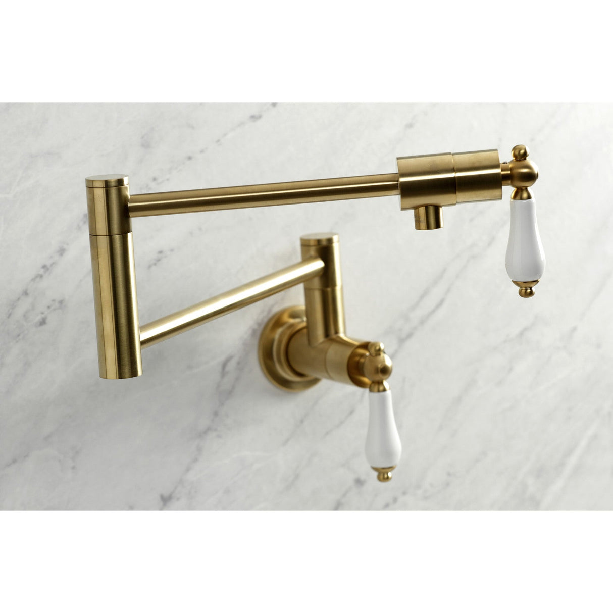 Metropolitan KS4107PL Pot Filler, Brushed Brass