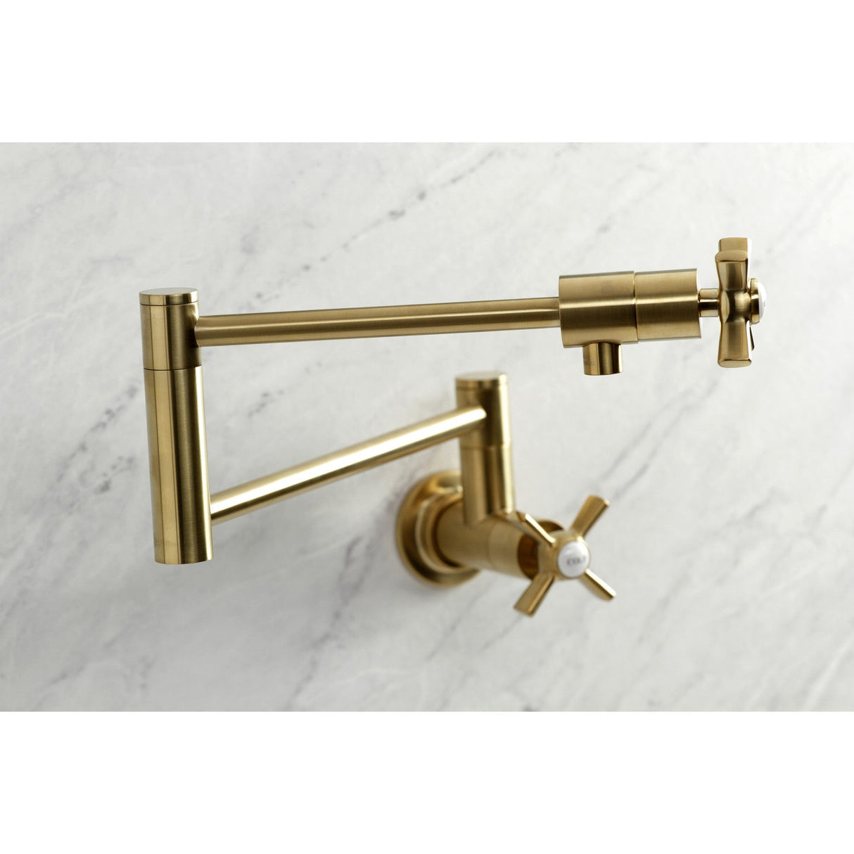 Millennium KS4107ZX Pot Filler, Brushed Brass
