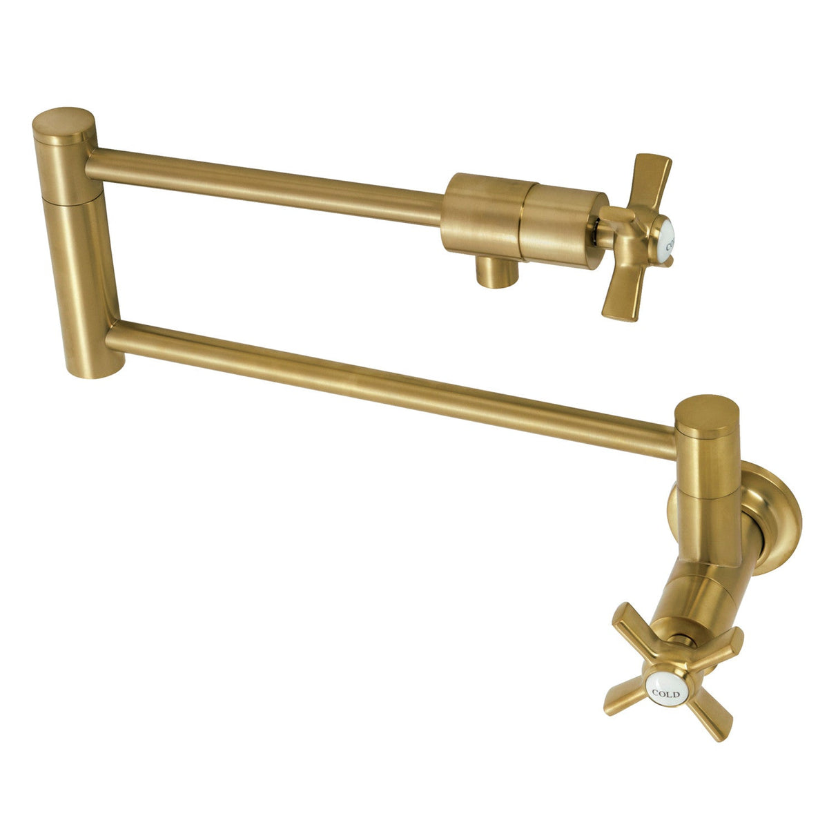 Millennium KS4107ZX Pot Filler, Brushed Brass