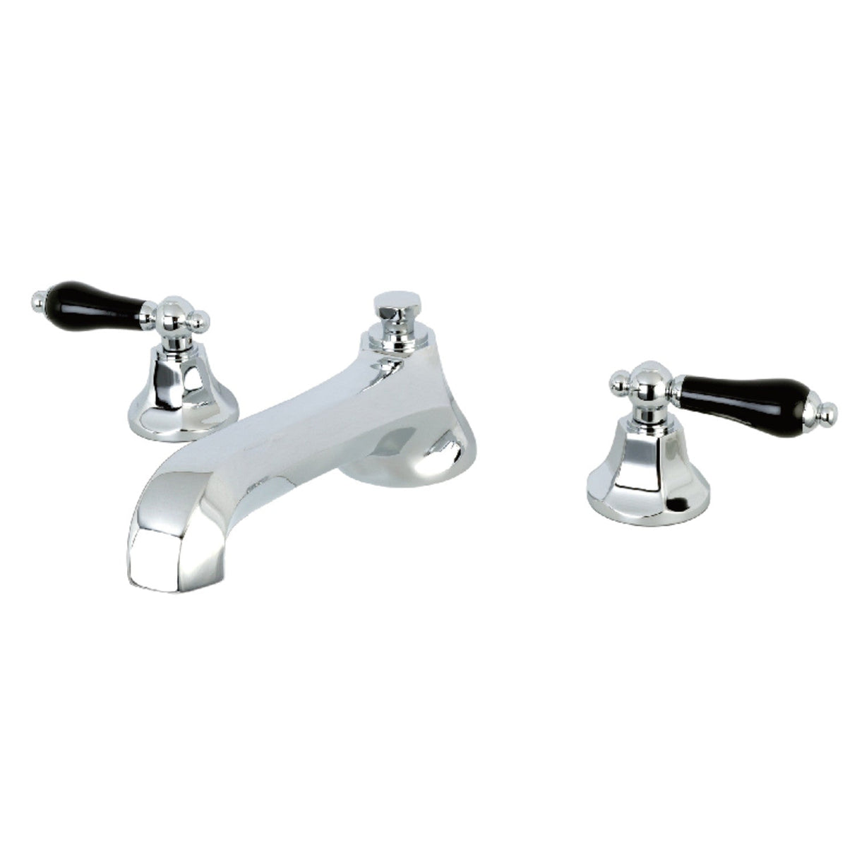 Duchess KS4301PKL Two-Handle 3-Hole Deck Mount Roman Tub Faucet, Polished Chrome