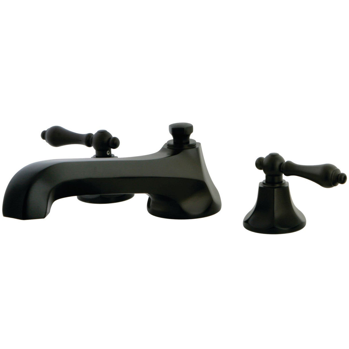 Metropolitan KS4305AL Two-Handle 3-Hole Deck Mount Roman Tub Faucet, Oil Rubbed Bronze