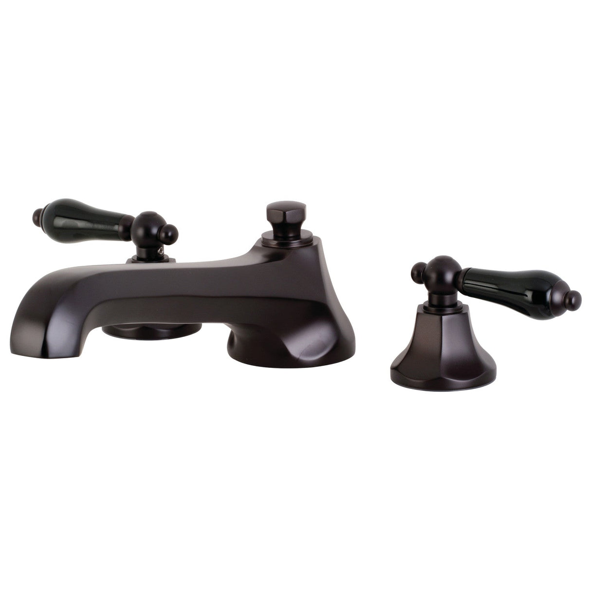 Duchess KS4305PKL Two-Handle 3-Hole Deck Mount Roman Tub Faucet, Oil Rubbed Bronze