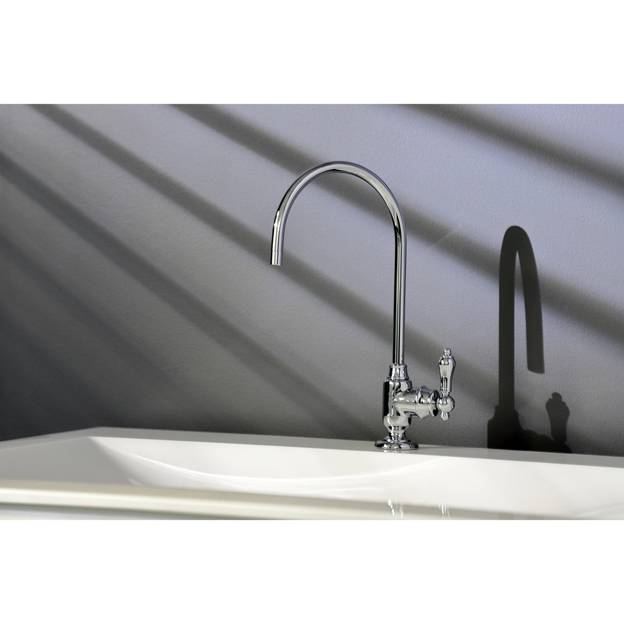 Heirloom KS5191BAL Single-Handle 1-Hole Deck Mount Water Filtration Faucet, Polished Chrome