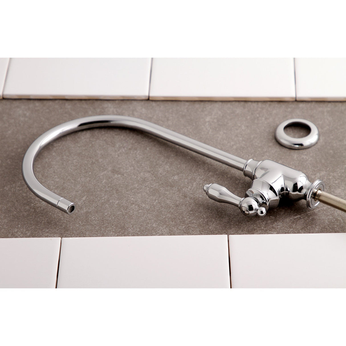 Tudor KS5191TAL Single-Handle 1-Hole Deck Mount Water Filtration Faucet, Polished Chrome