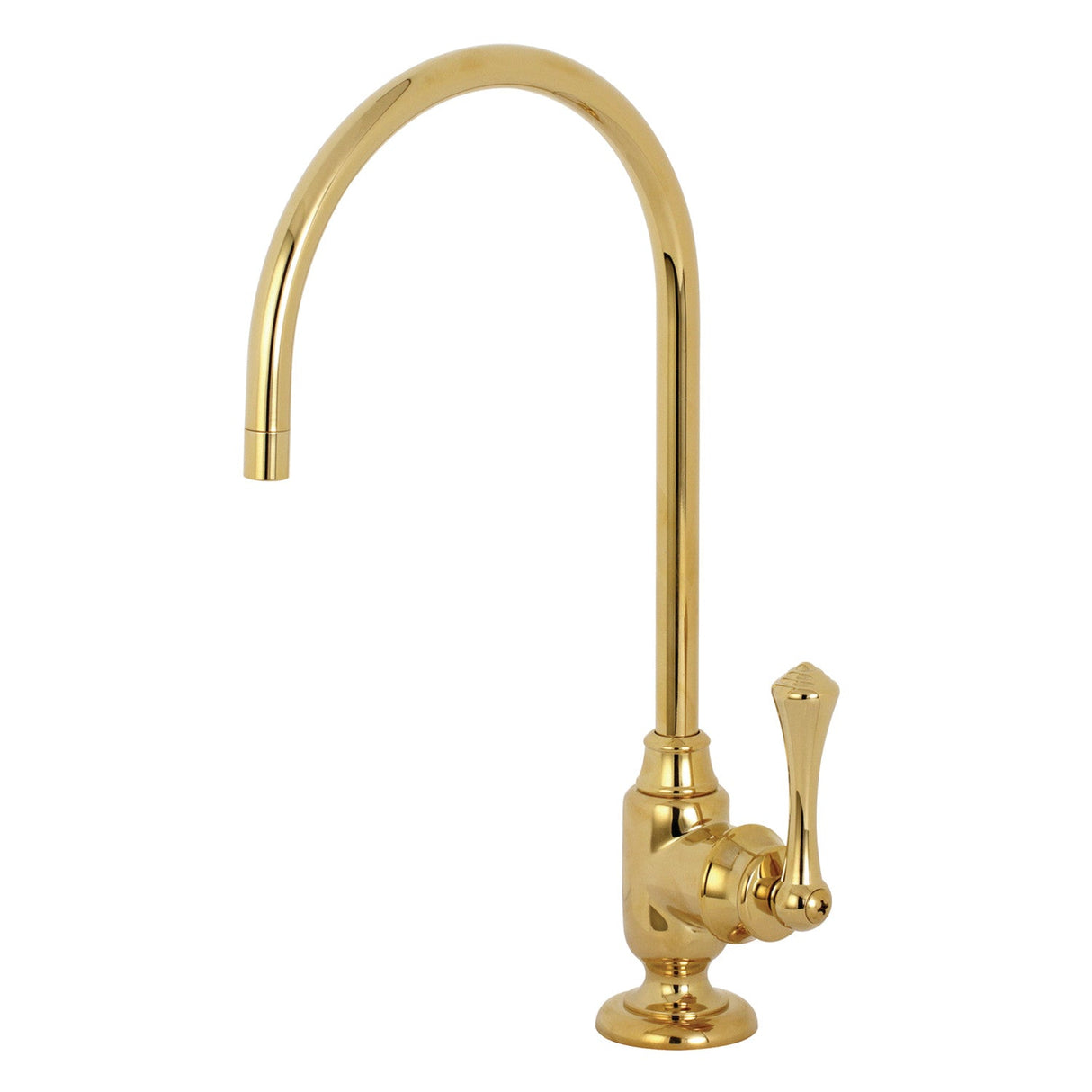 Vintage KS5192BL Single-Handle 1-Hole Deck Mount Water Filtration Faucet, Polished Brass
