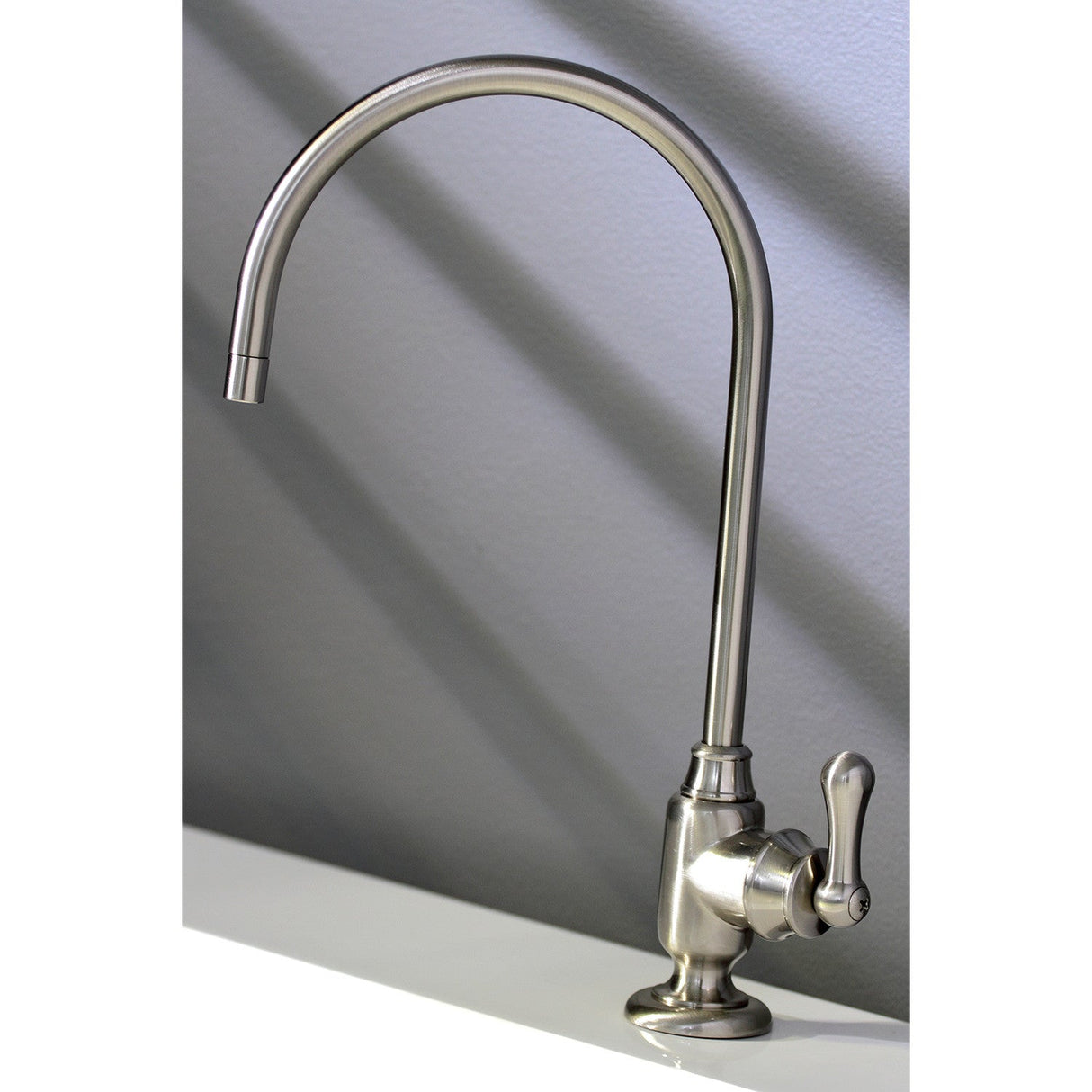 Royale KS5198AL Single-Handle 1-Hole Deck Mount Water Filtration Faucet, Brushed Nickel