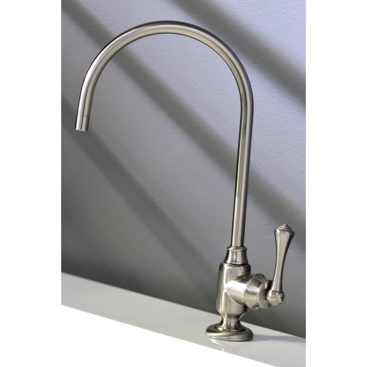 Vintage KS5198BL Single-Handle 1-Hole Deck Mount Water Filtration Faucet, Brushed Nickel