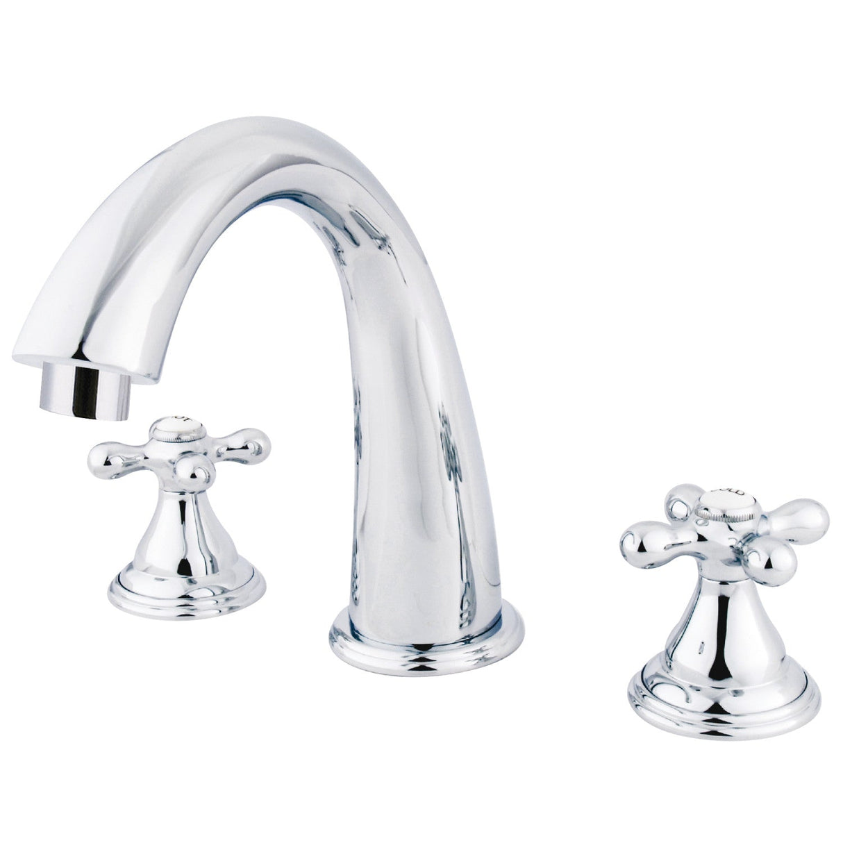 Vintage KS5361AX Two-Handle 3-Hole Deck Mount Roman Tub Faucet, Polished Chrome