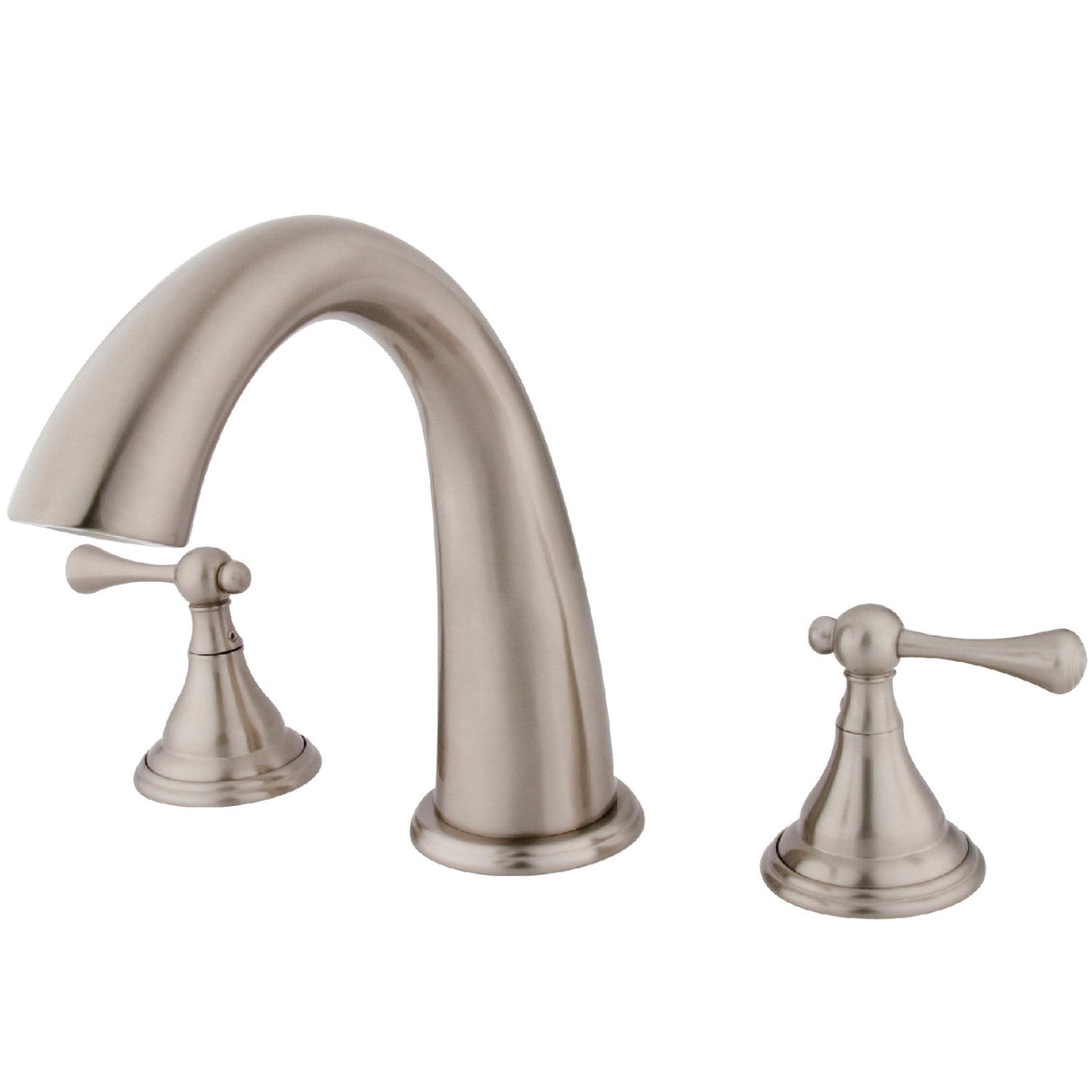 Vintage KS5368BL Two-Handle 3-Hole Deck Mount Roman Tub Faucet, Brushed Nickel