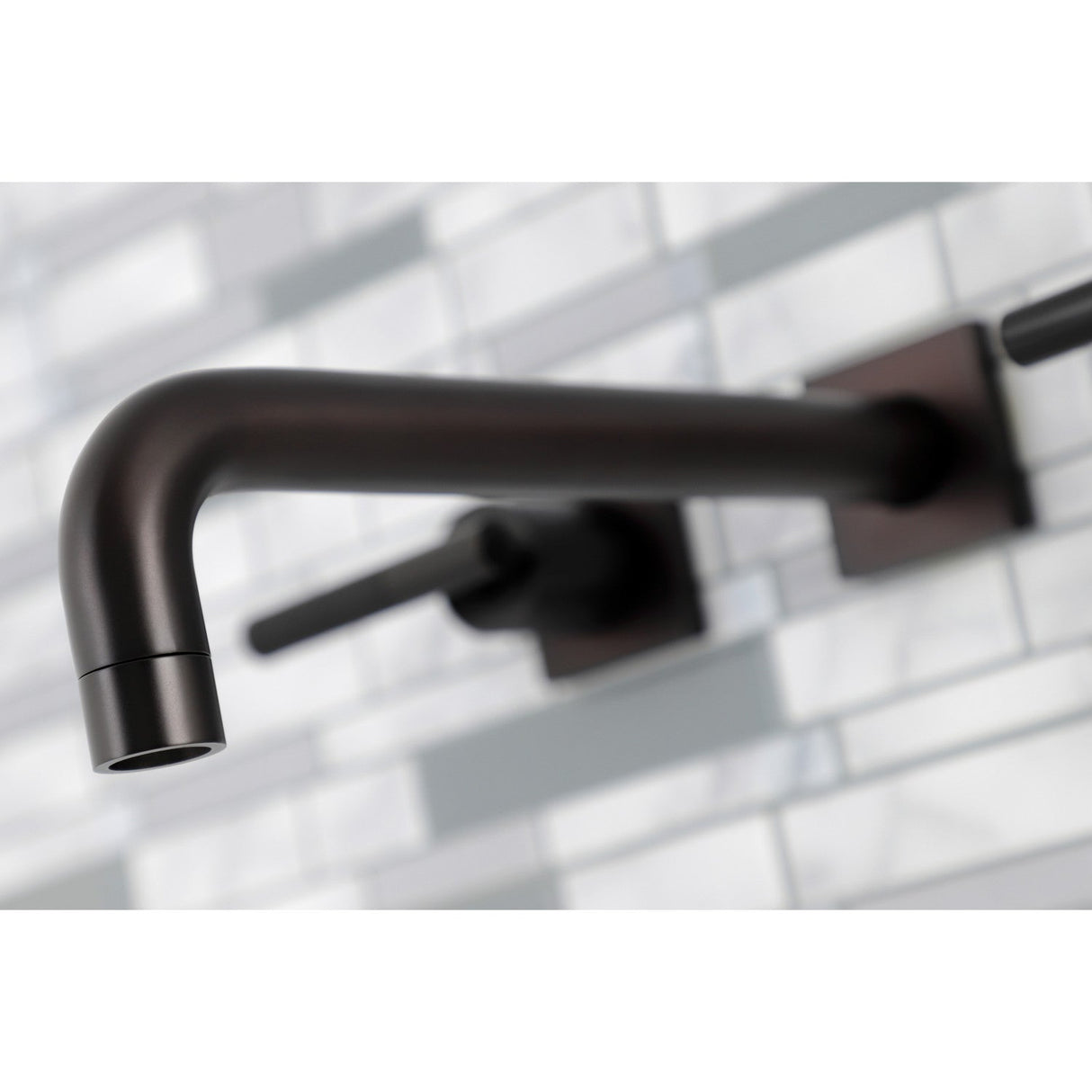 Kaiser KS6025CKL Two-Handle 3-Hole Wall Mount Roman Tub Faucet, Oil Rubbed Bronze