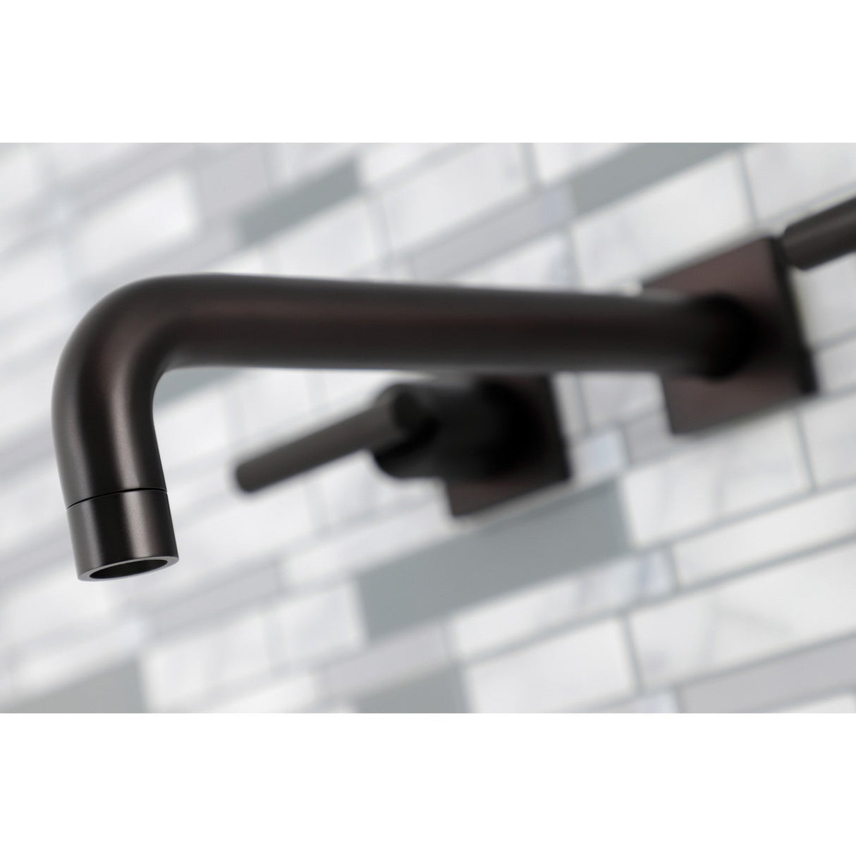 Manhattan KS6025CML Two-Handle 3-Hole Wall Mount Roman Tub Faucet, Oil Rubbed Bronze