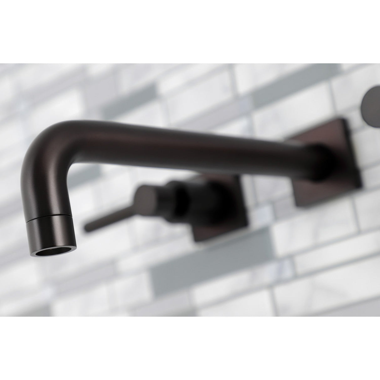 Concord KS6025DL Two-Handle 3-Hole Wall Mount Roman Tub Faucet, Oil Rubbed Bronze