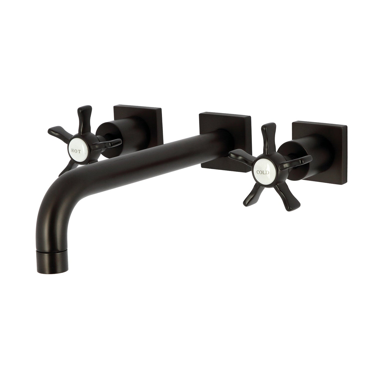 Hamilton KS6025NX Two-Handle 3-Hole Wall Mount Roman Tub Faucet, Oil Rubbed Bronze