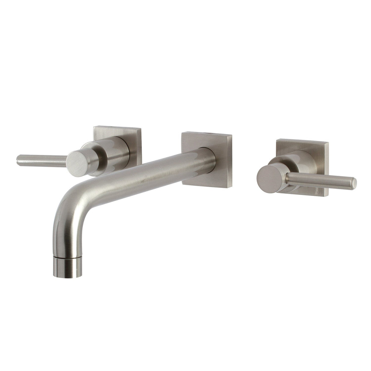 Concord KS6028DL Two-Handle 3-Hole Wall Mount Roman Tub Faucet, Brushed Nickel