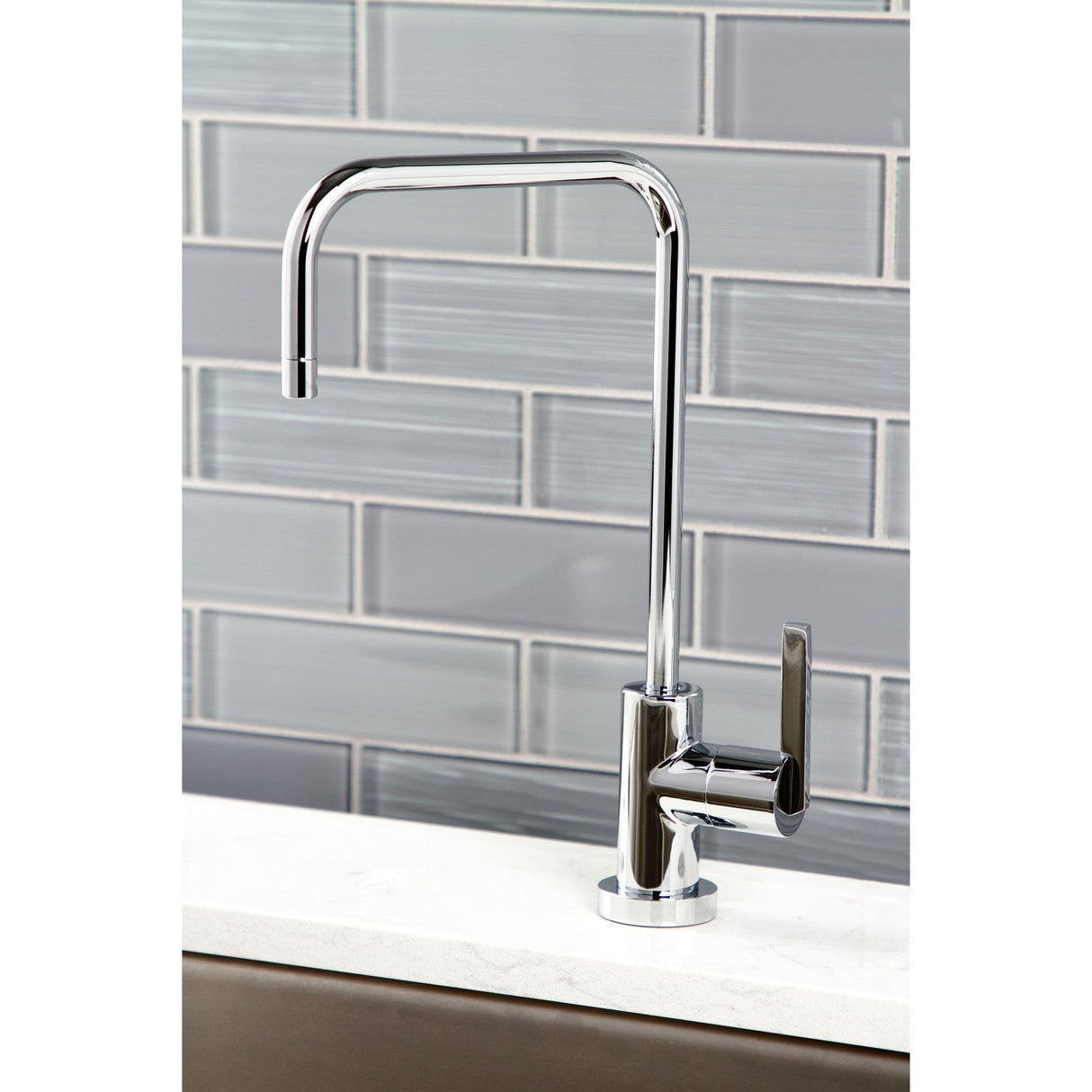 Continental KS6191CTL Single-Handle 1-Hole Deck Mount Water Filtration Faucet, Polished Chrome