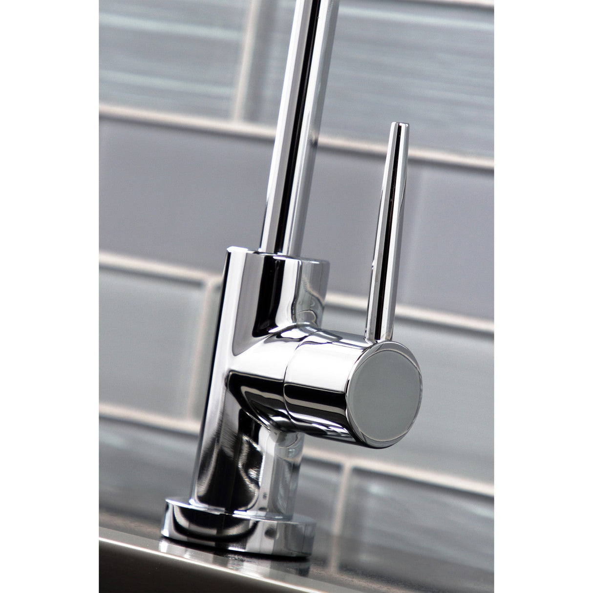 New York KS6191NYL Single-Handle 1-Hole Deck Mount Water Filtration Faucet, Polished Chrome