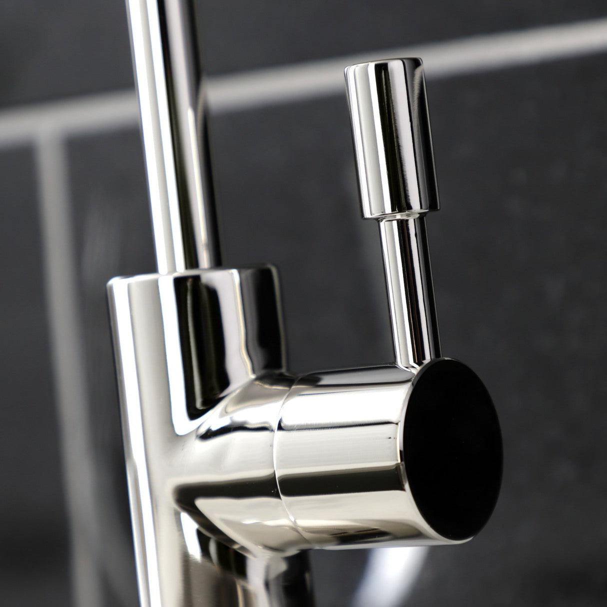 Concord KS6196DL Single-Handle 1-Hole Deck Mount Water Filtration Faucet, Polished Nickel