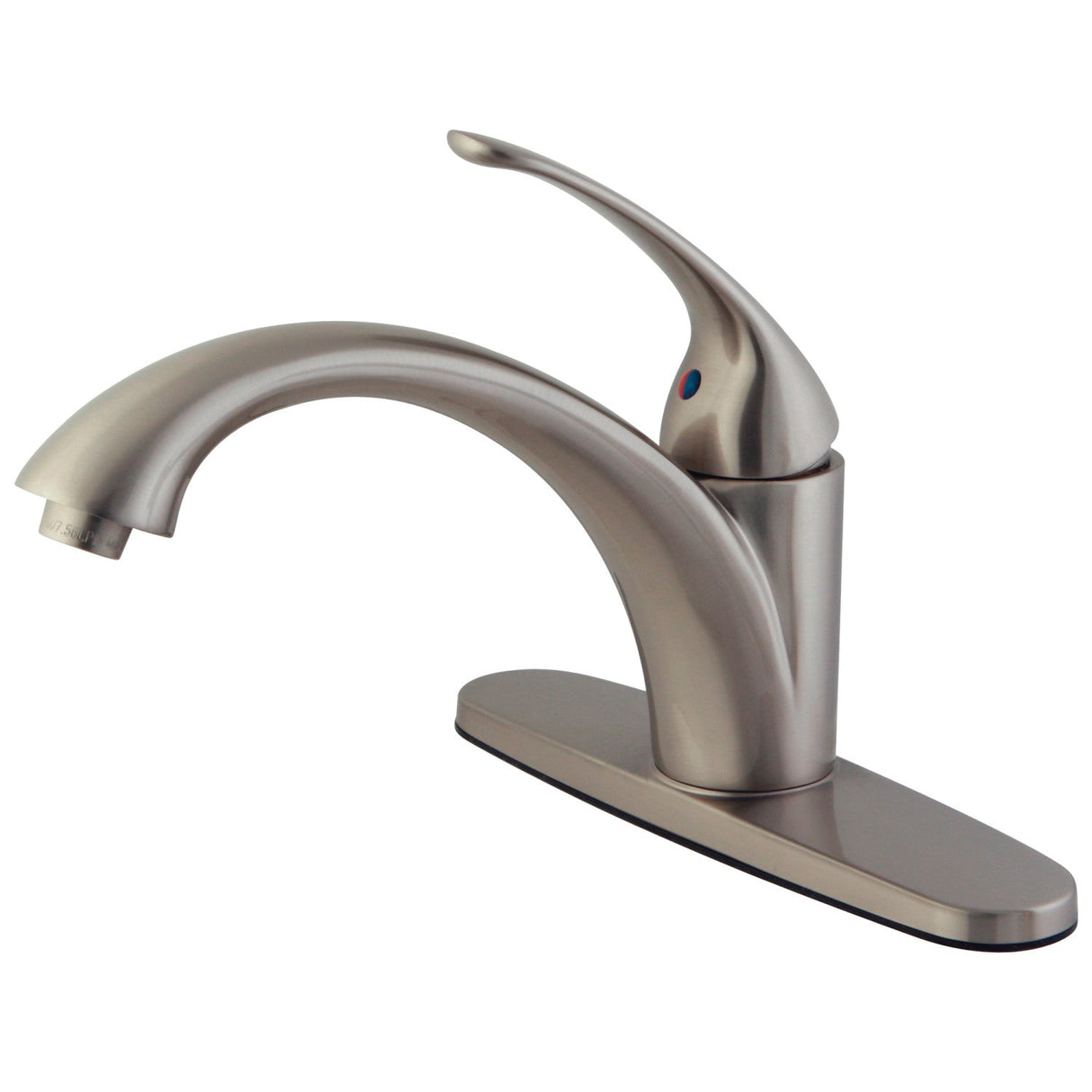 Vintage KS6578VLLS Single-Handle 1-or-3 Hole Deck Mount Kitchen Faucet, Brushed Nickel