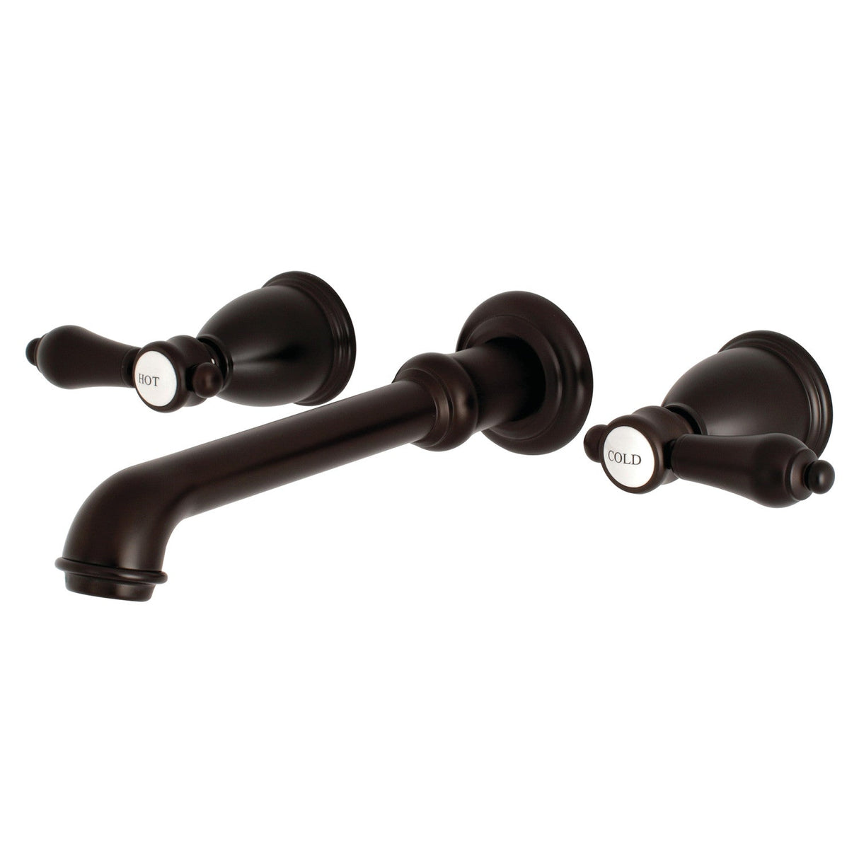 Heirloom KS7025BAL Two-Handle 3-Hole Wall Mount Roman Tub Faucet, Oil Rubbed Bronze