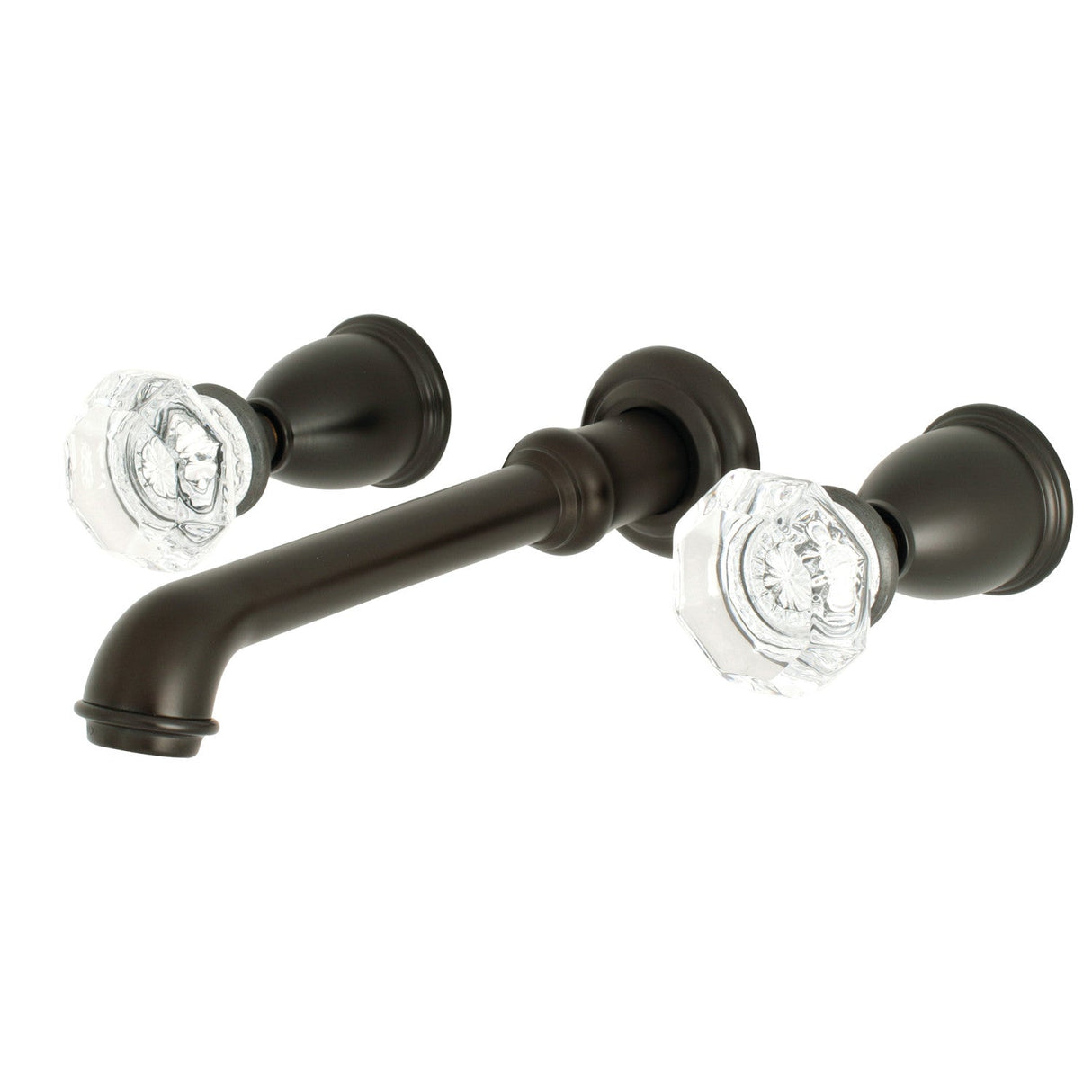 Celebrity KS7125WCL Two-Handle 3-Hole Wall Mount Bathroom Faucet, Oil Rubbed Bronze