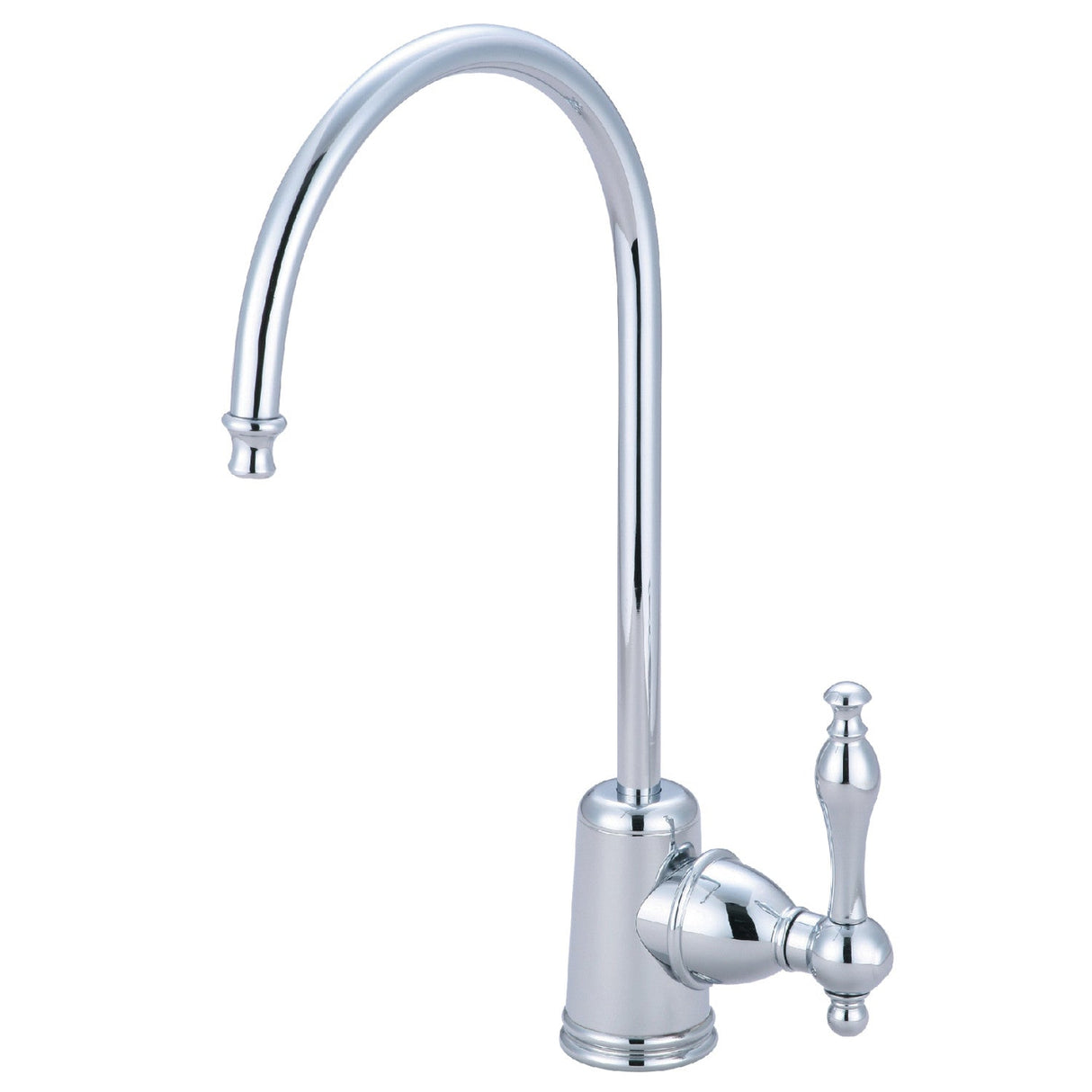 Naples KS7191NL Single-Handle 1-Hole Deck Mount Water Filtration Faucet, Polished Chrome