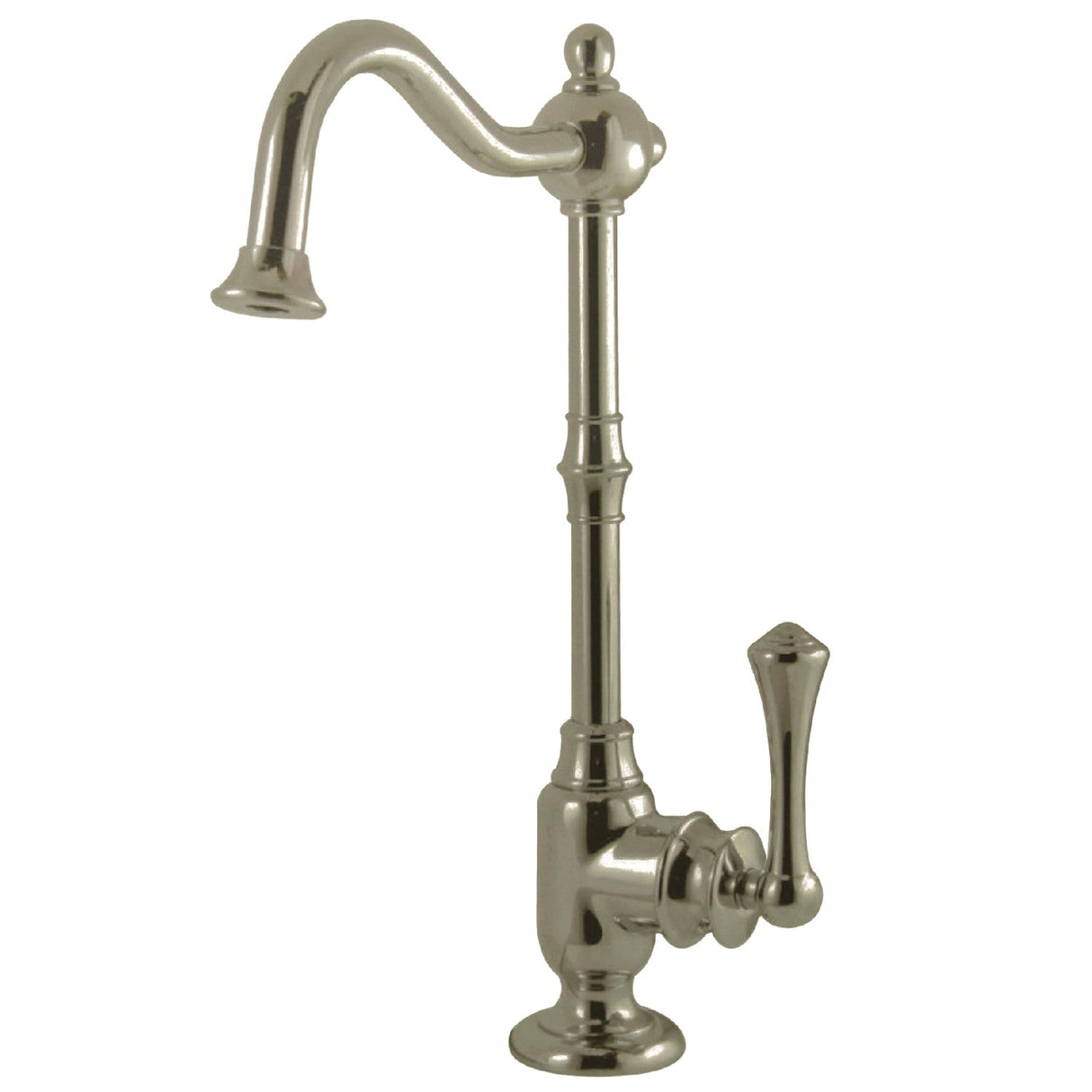 Vintage KS7398BL Single-Handle 1-Hole Deck Mount Water Filtration Faucet, Brushed Nickel