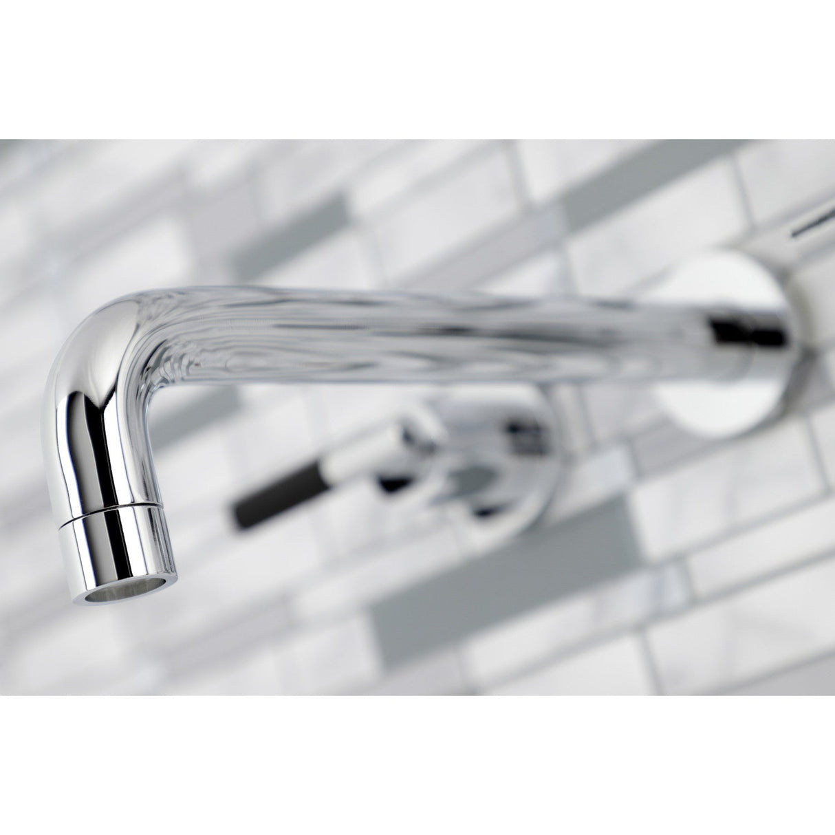 Kaiser KS8021CKL Two-Handle 3-Hole Wall Mount Roman Tub Faucet, Polished Chrome