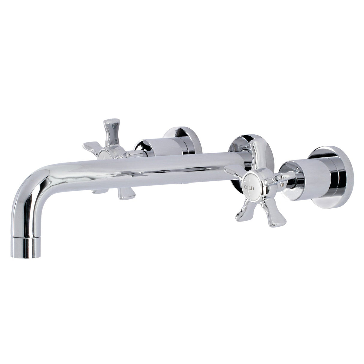 Hamilton KS8021NX Two-Handle 3-Hole Wall Mount Roman Tub Faucet, Polished Chrome