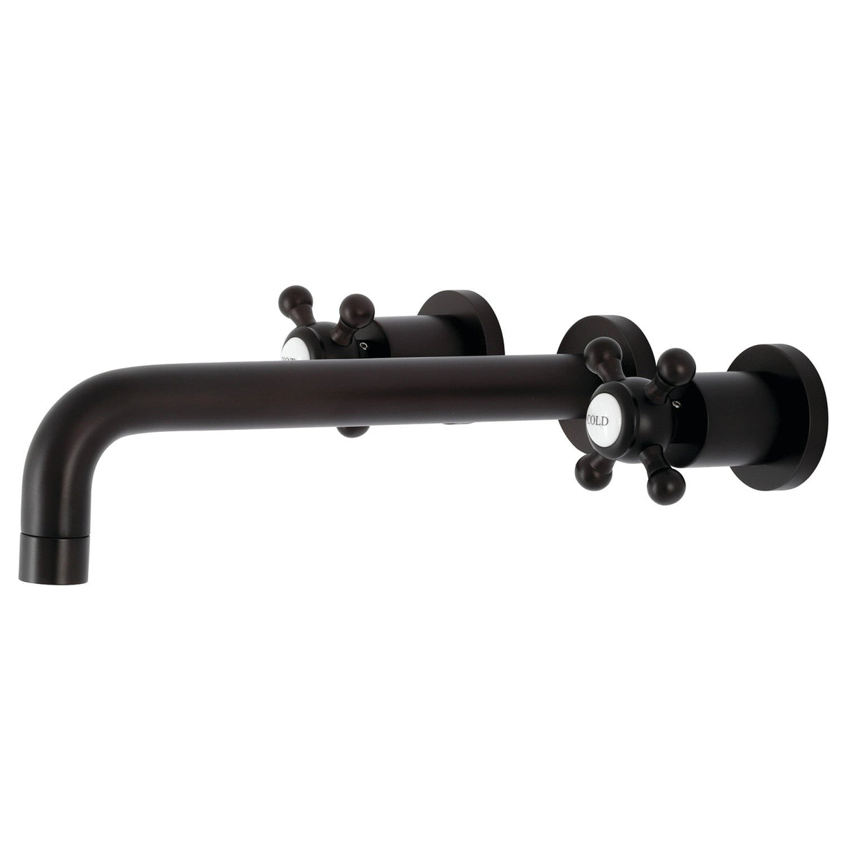 Metropolitan KS8025BX Two-Handle 3-Hole Wall Mount Roman Tub Faucet, Oil Rubbed Bronze
